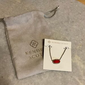 Kendra Scott Elisa Luxe in Bright Red